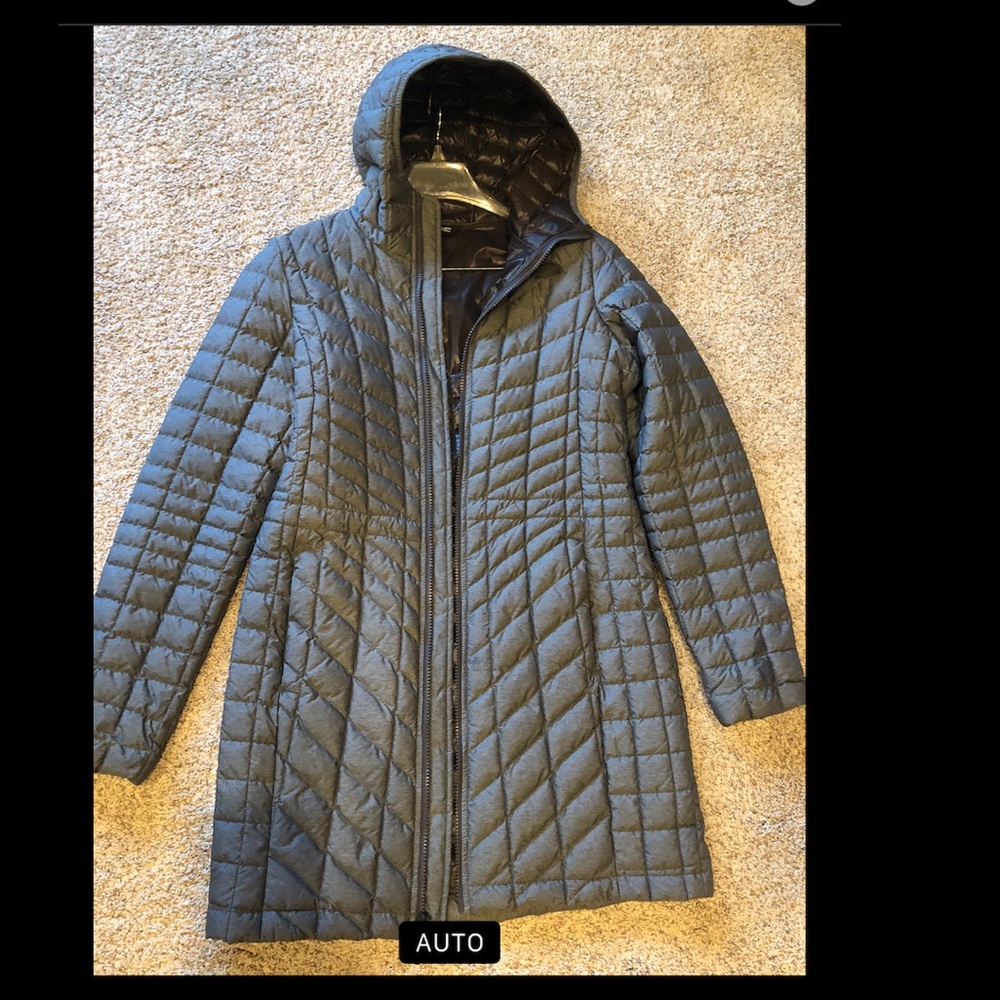 The north face gray coat size S